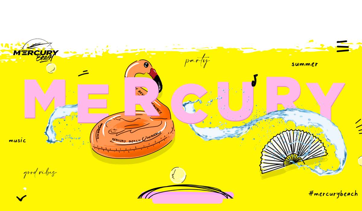 Affiche de la Mercury Beach