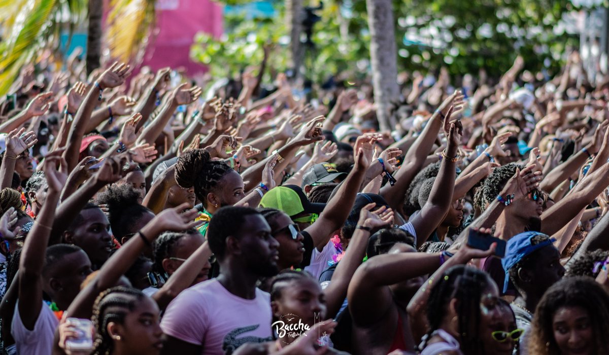 Foule au Baccha Festival