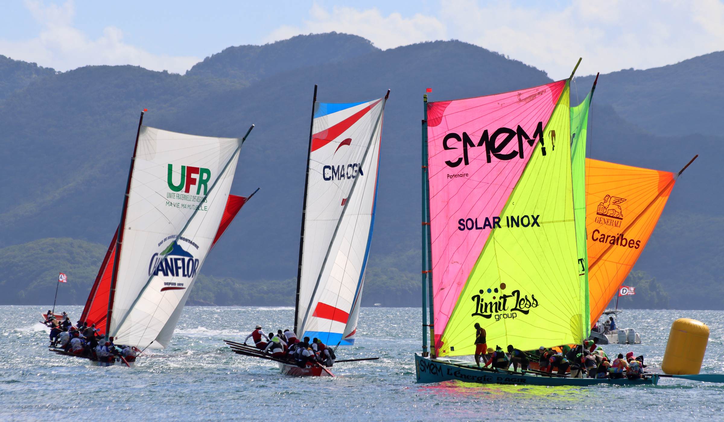 Yoles à Fort-de-France
